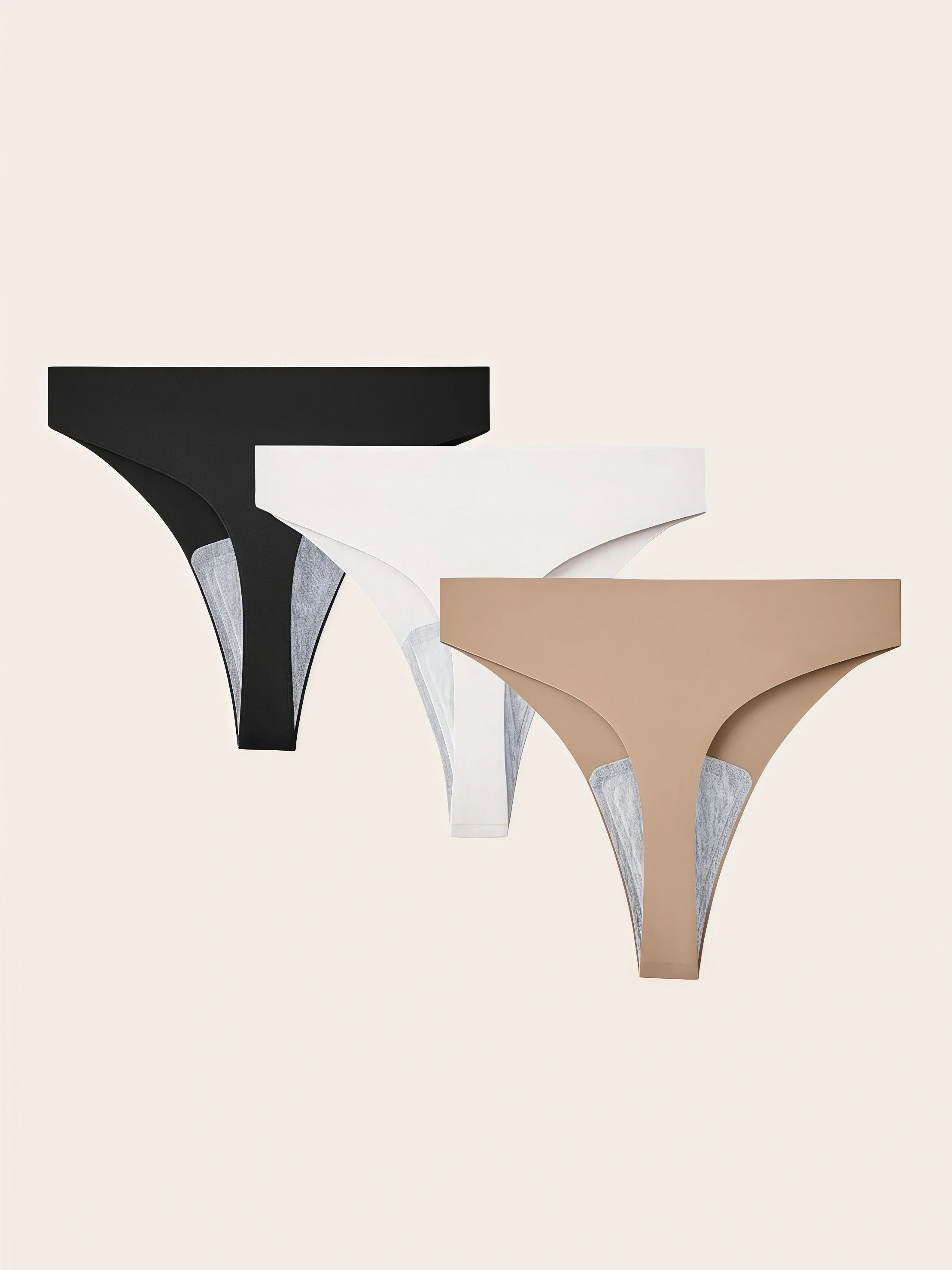 No Show Camel Toe Cover Thongs