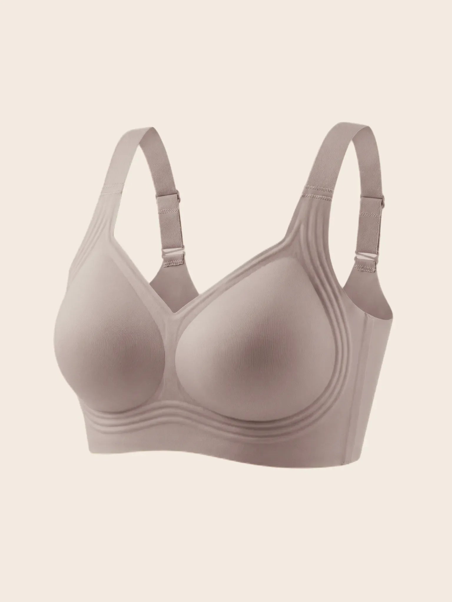 Wireless Push Up Jelly Bra Full Coverage No Underwear Seamless