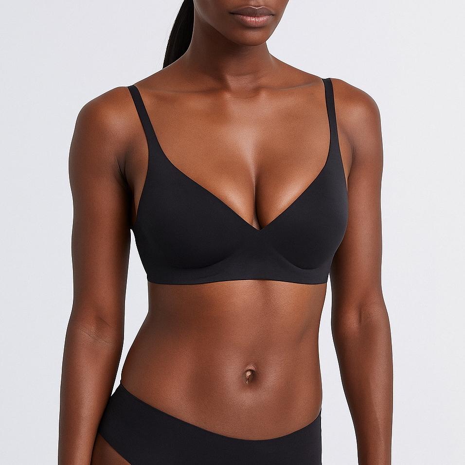 V neck Seamless Jelly Bra Adjustable