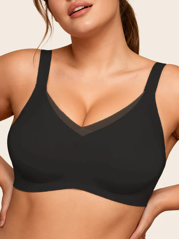 Plus Size  Seamless Wireless Bra