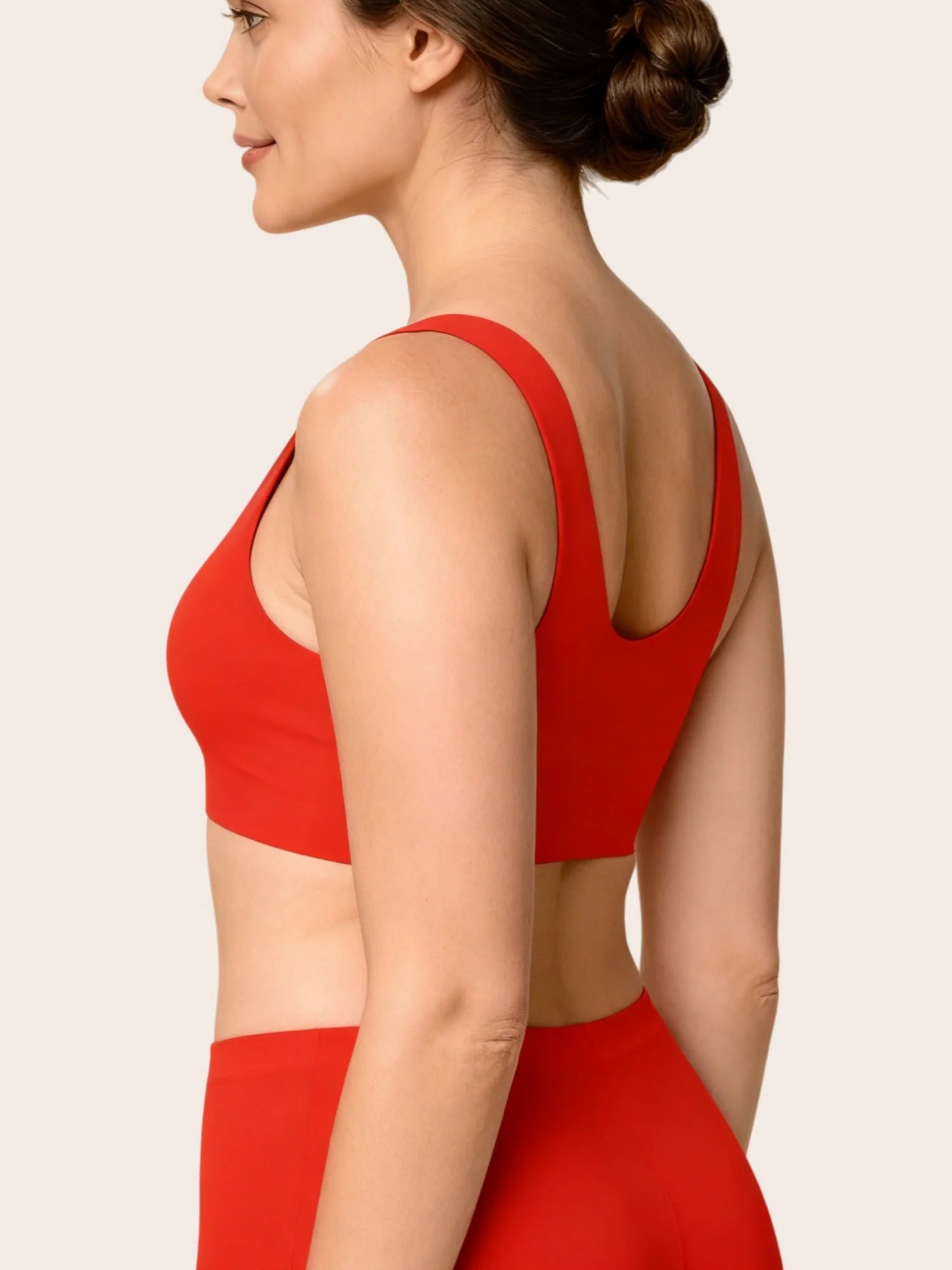 Jelly Wireless T-shirt Red Bra Christmas Special