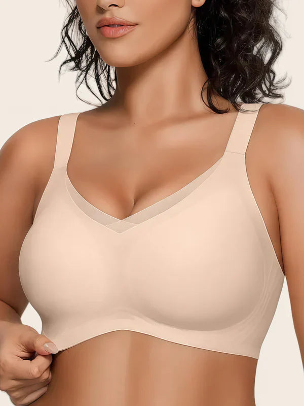 Plus Size  Seamless Wireless Bra