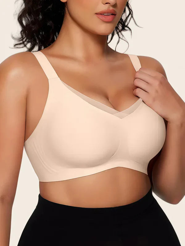 Plus Size  Seamless Wireless Bra