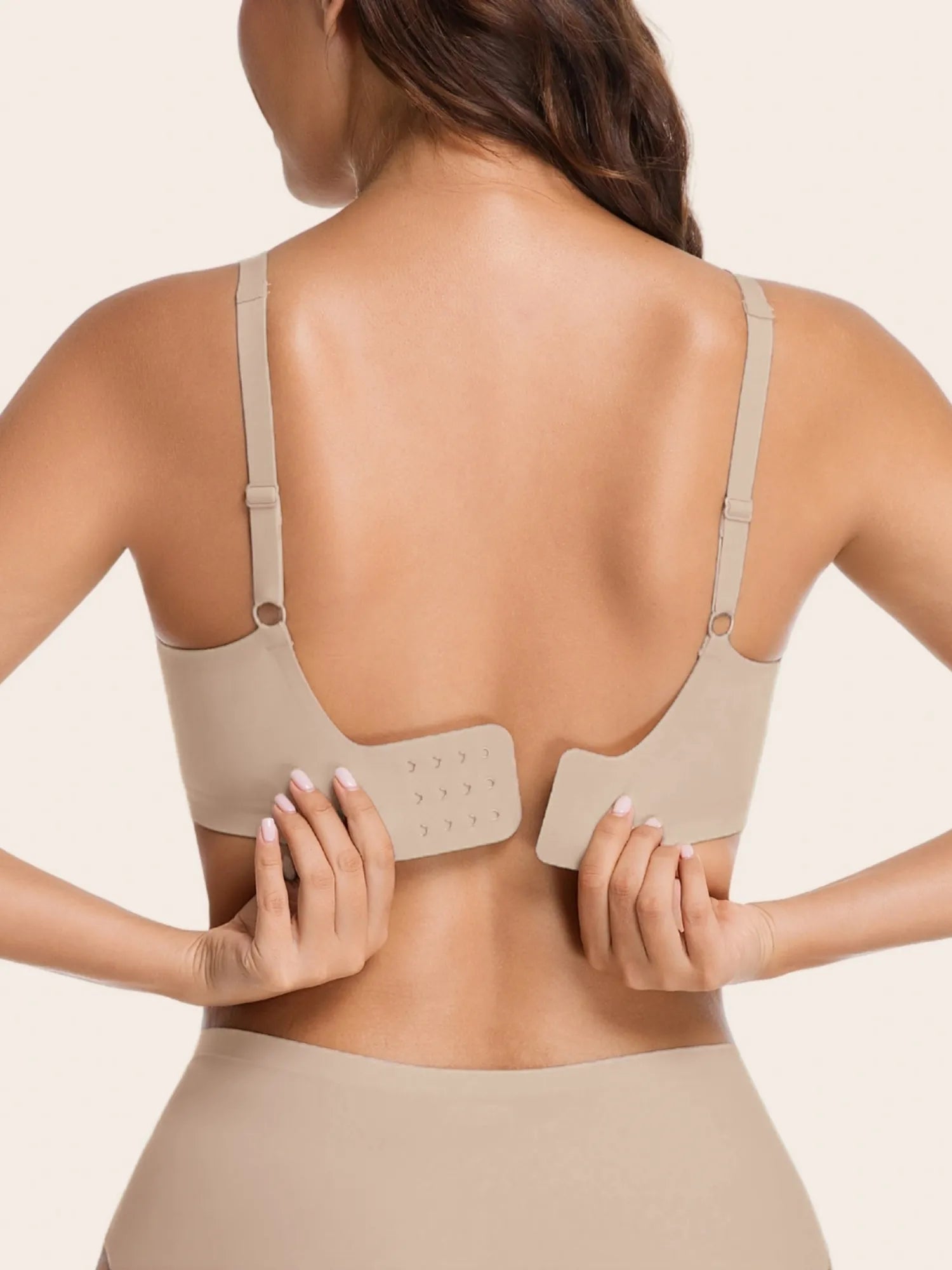 V Neck Jelly Bra with Back Clasp