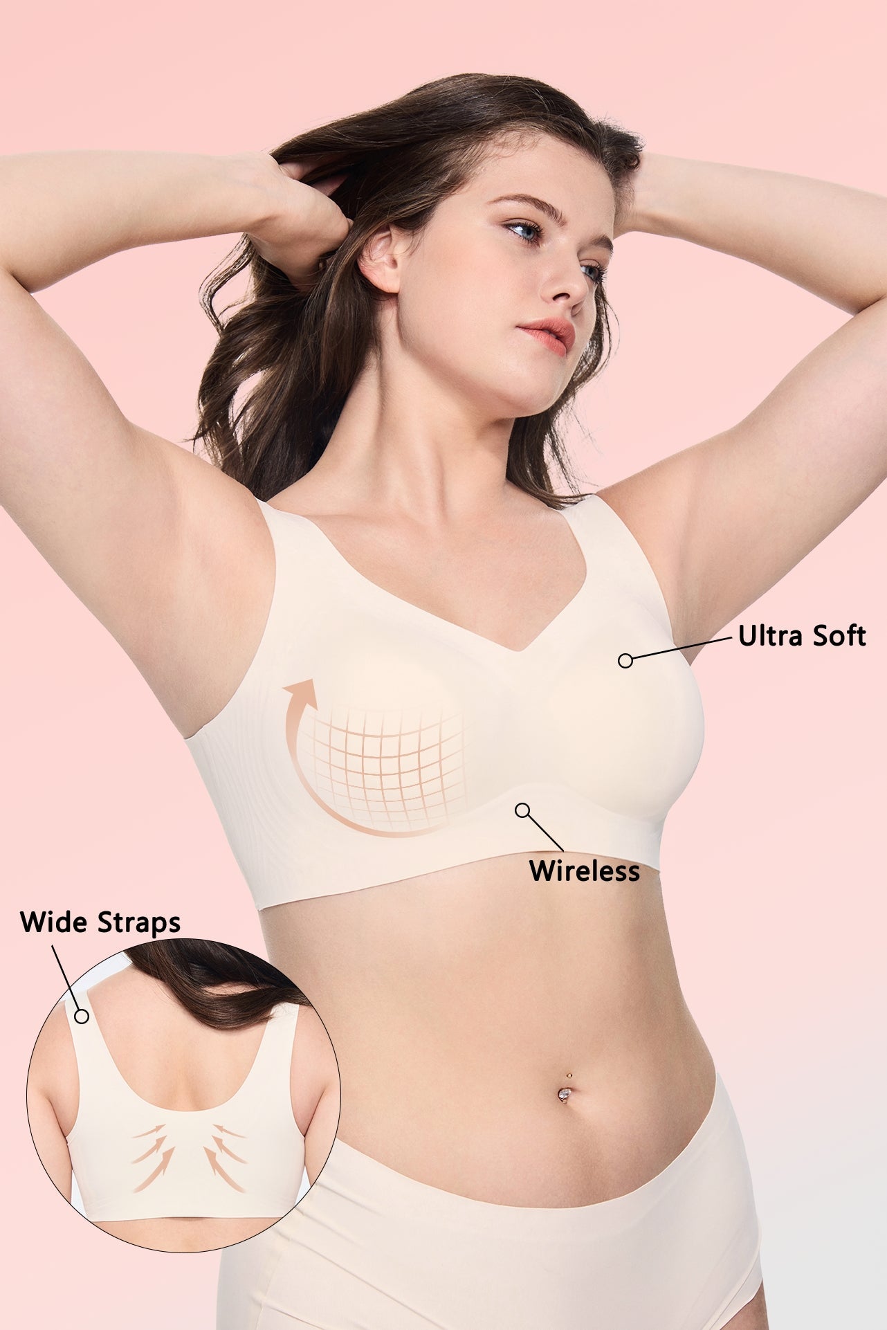 Jelly Series Bra with T shirt Design